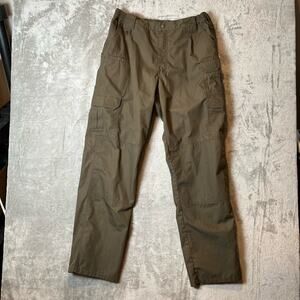 5.11 Tactical Tactical Pro Ripstop Pants Green Size‎ 36 / 34 Men's